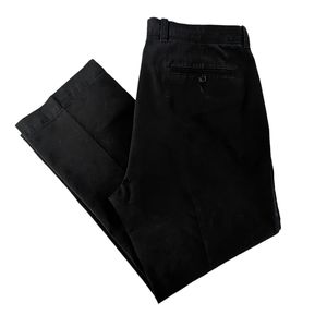 J. Crew Essential Chinos in Black Size 36